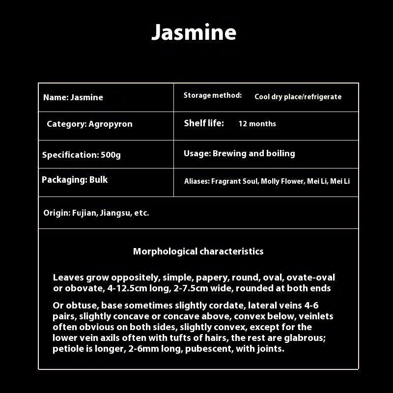 Fleur de jasmin Thé,