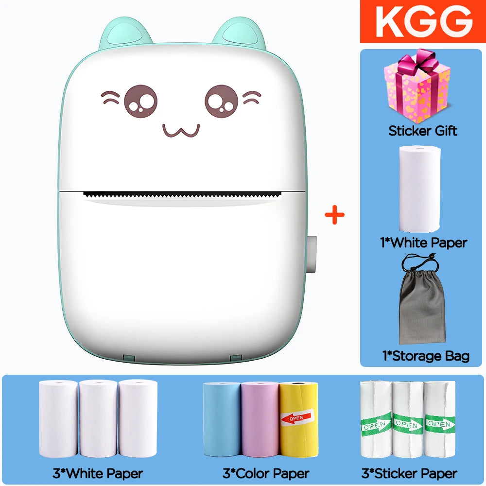 Mini Imprimante Portable Sans Fil Bluetooth