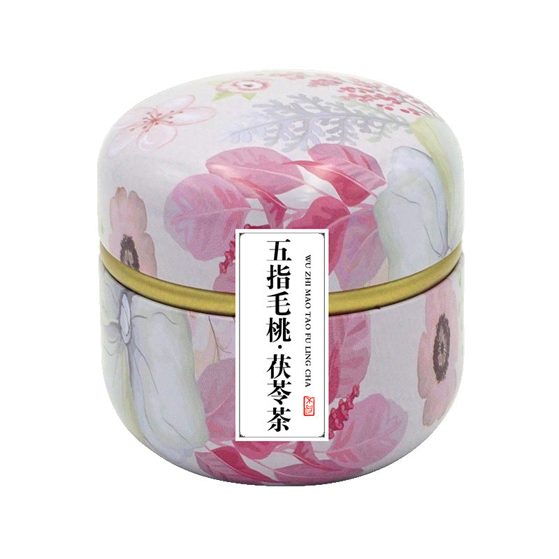 Cadeau parfumé à la pêche Osmanthus Oolong Thé parfumé en fer en boîte