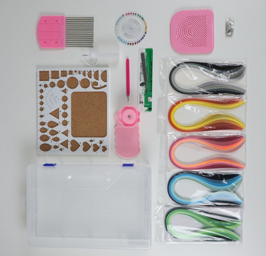 Kit de bricolage en papier pour débutants en art