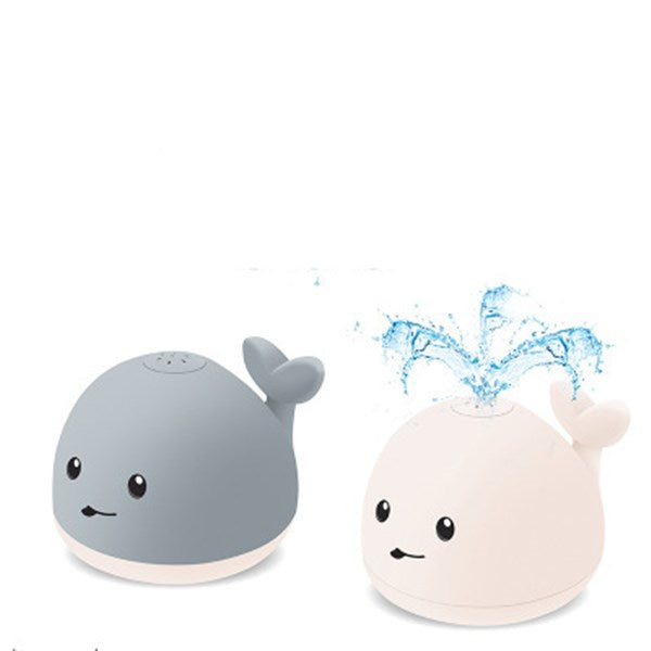 Jouets Pour le Bain avec Lampe Électrique Automatique Induction de L'eau Pulvérisée Jouet De Bain de L'eau pulvérisée Baleine