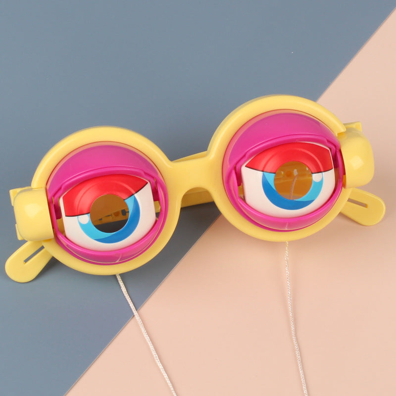 Lunettes Yeux Fous - Jouet Amusant pour Fêtes d'Enfants et Farces