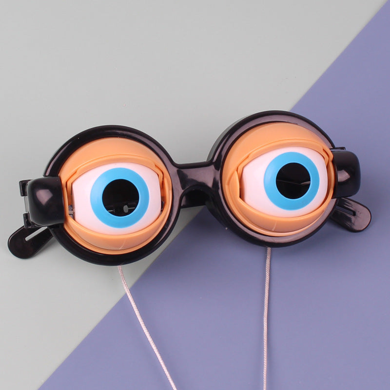 Lunettes Yeux Fous - Jouet Amusant pour Fêtes d'Enfants et Farces