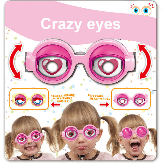 Lunettes Yeux Fous - Jouet Amusant pour Fêtes d'Enfants et Farces