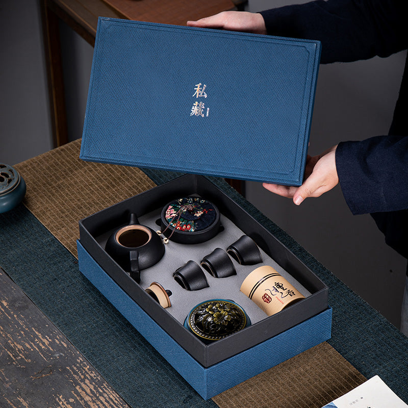 Céramique Kung Fu service à thé coffret cadeau entreprise petit cadeau