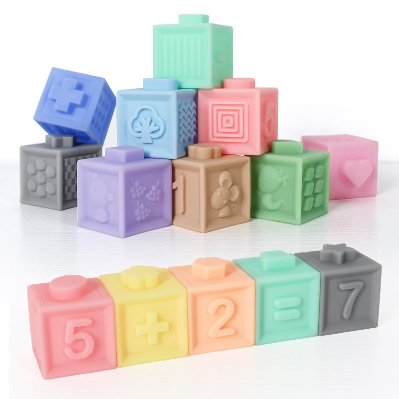 Blocs de construction souples, pour bebe