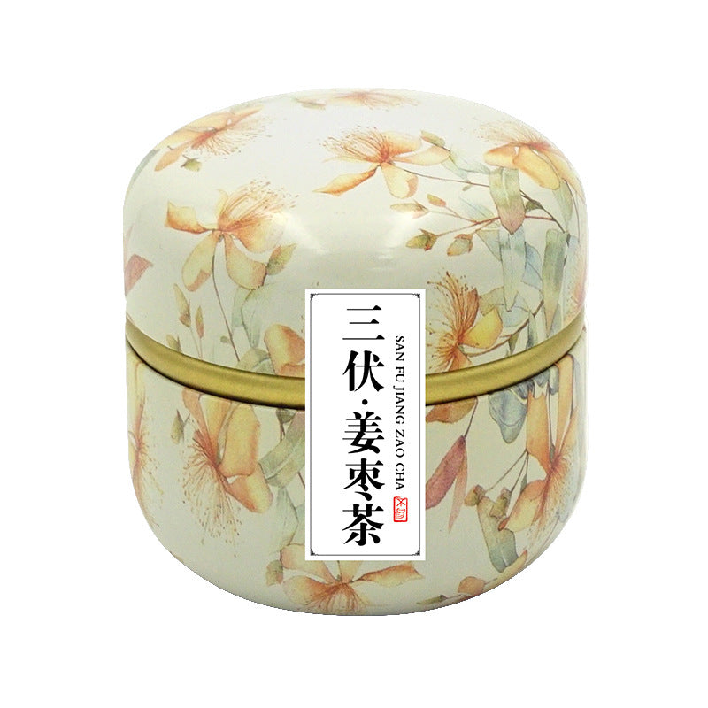 Cadeau parfumé à la pêche Osmanthus Oolong Thé parfumé en fer en boîte