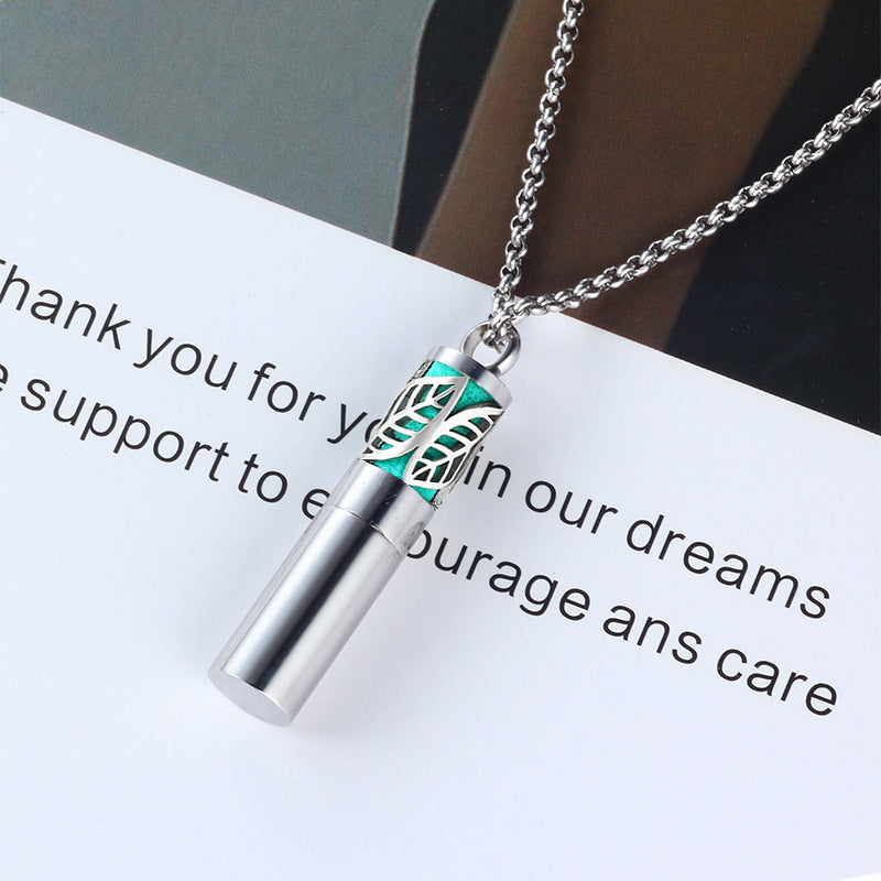 Collier, huile essentielle aromatique