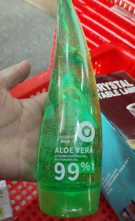 Aloès Gel pour le visage