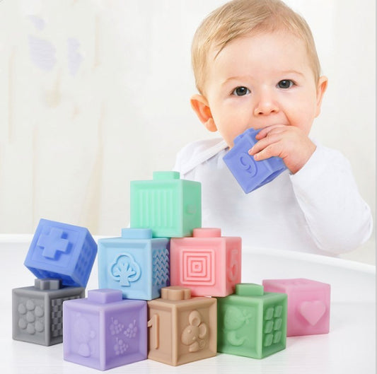 Blocs de construction souples, pour bebe