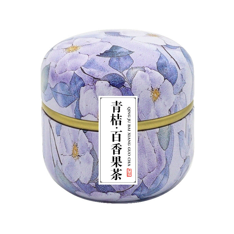 Cadeau parfumé à la pêche Osmanthus Oolong Thé parfumé en fer en boîte
