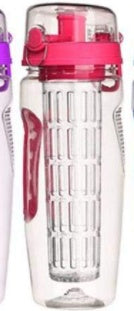 Bouteille BPA Plastique  Sport Fruits Infuseur Bouteilles D'eau Avec Infuser Jus Shaker Boisson Bouteille De l'eau