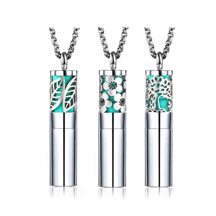 Collier, huile essentielle aromatique