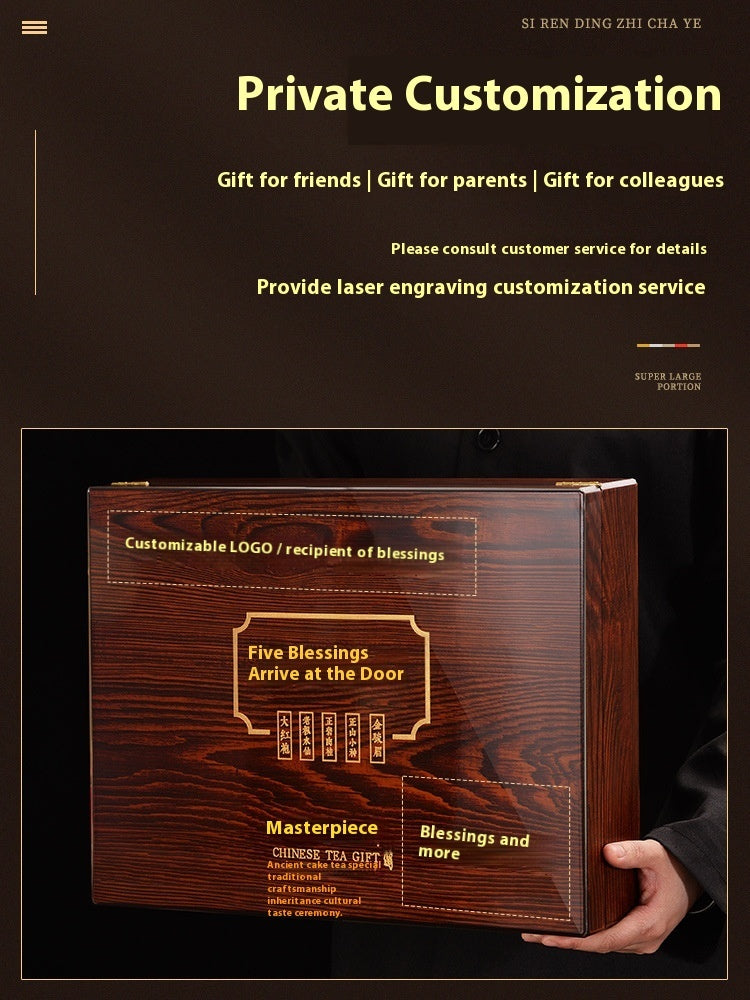 Boîte cadeau parfumée au thé rouge Lap sang Souchong