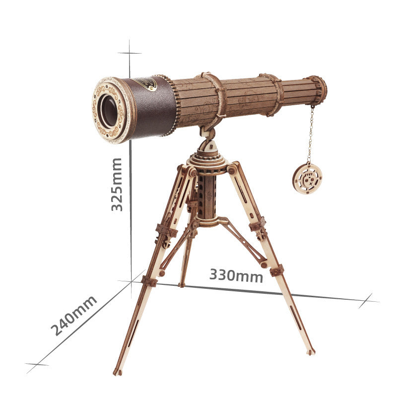 Télescope Astronomique Géographe en Bois