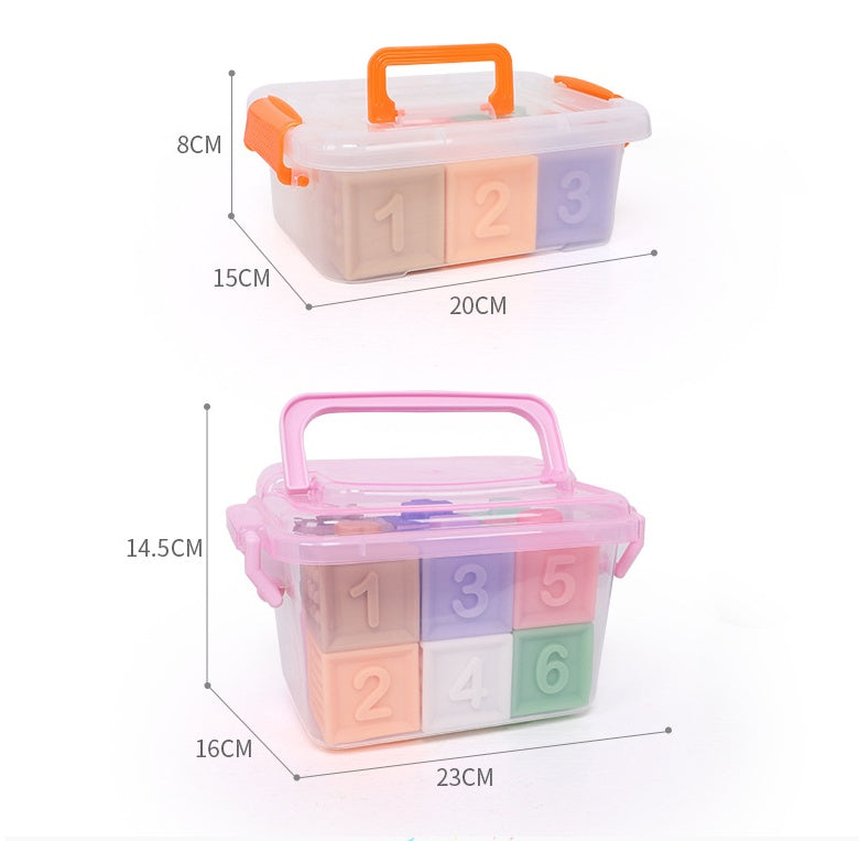Blocs de construction souples, pour bebe