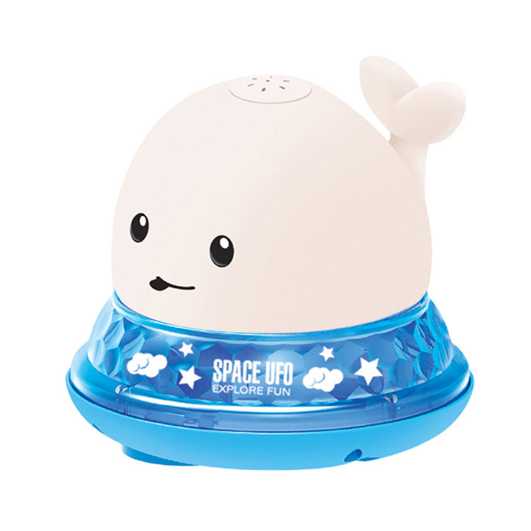 Jouets Pour le Bain avec Lampe Électrique Automatique Induction de L'eau Pulvérisée Jouet De Bain de L'eau pulvérisée Baleine