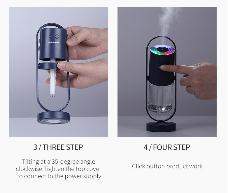 Le nouveau usb maison de voiture mini projection air purificateur