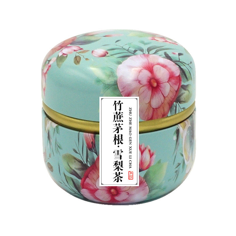 Cadeau parfumé à la pêche Osmanthus Oolong Thé parfumé en fer en boîte