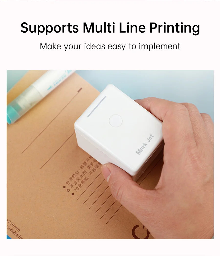 Mini Imprimante Couleur Portable Mini Mark