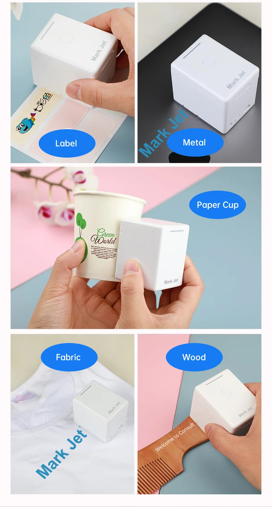 Mini Imprimante Couleur Portable Mini Mark