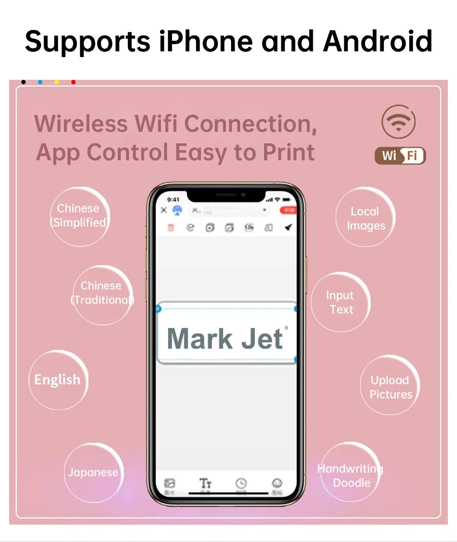 Mini Imprimante Couleur Portable Mini Mark