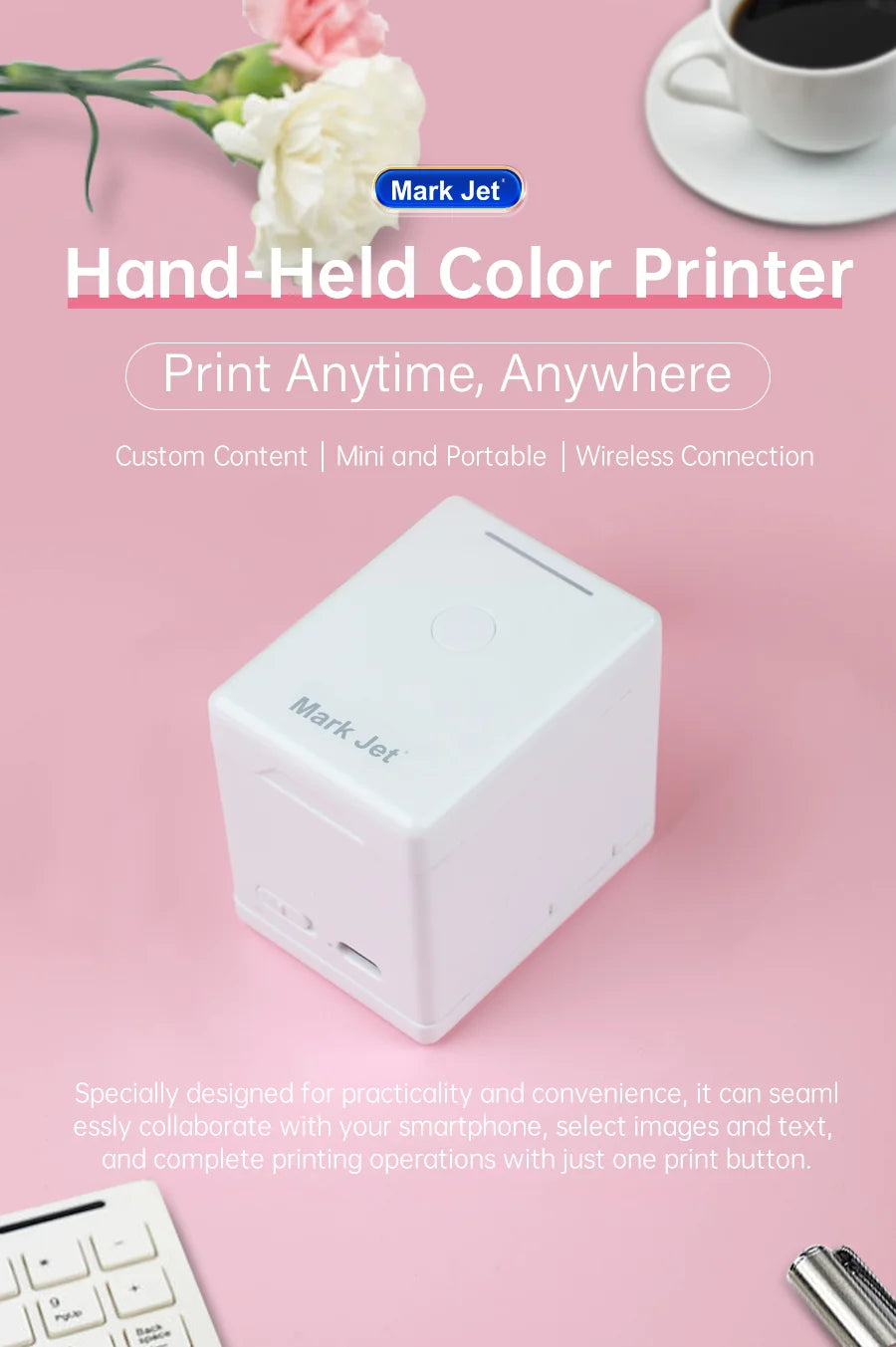 Mini Imprimante Couleur Portable Mini Mark