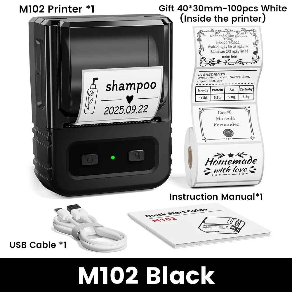 Mini Imprimante d'Étiquettes 20-50mm Expédition