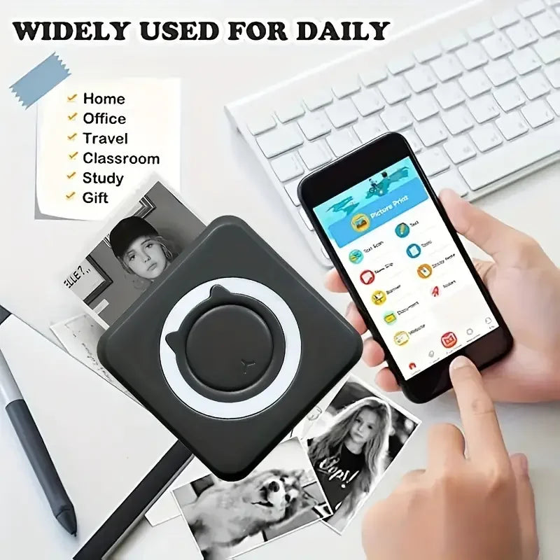 Mini Imprimante Thermique Portable