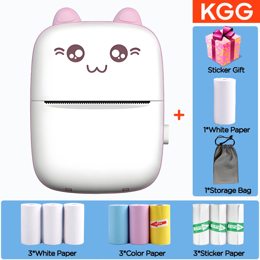 Mini Imprimante Portable Sans Fil Bluetooth