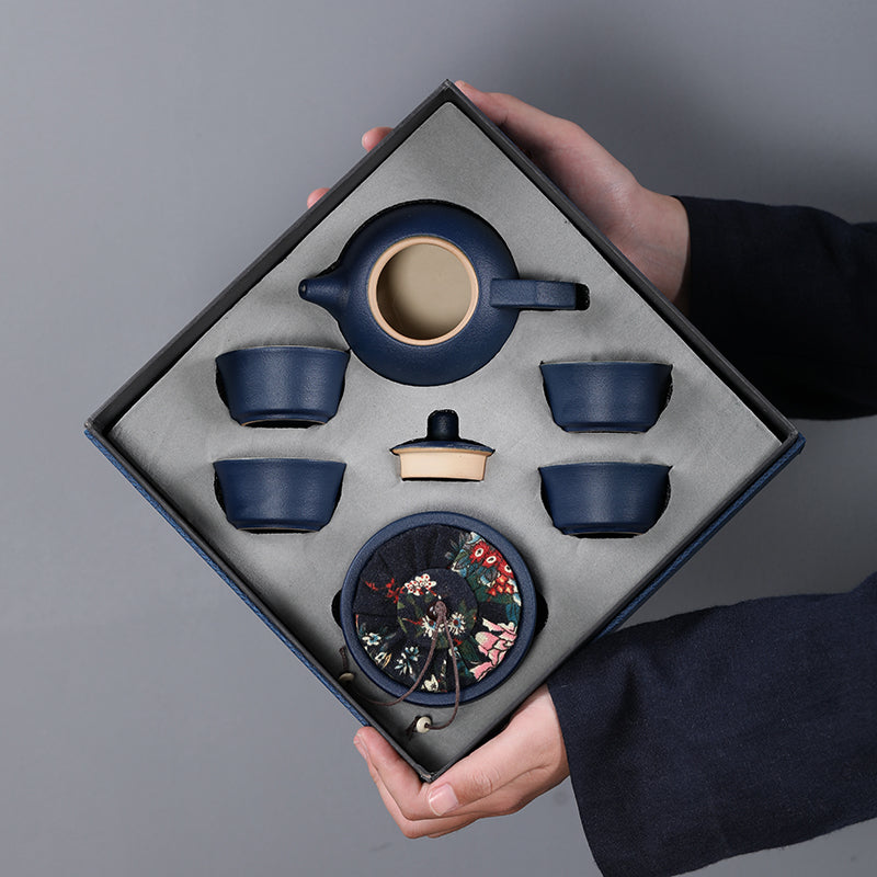 Céramique Kung Fu service à thé coffret cadeau entreprise petit cadeau
