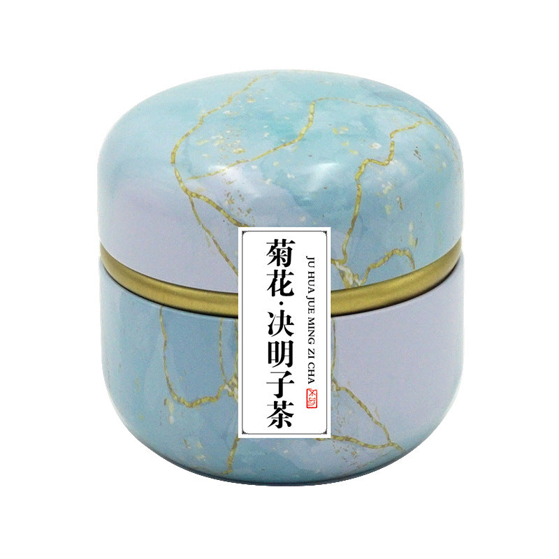 Cadeau parfumé à la pêche Osmanthus Oolong Thé parfumé en fer en boîte