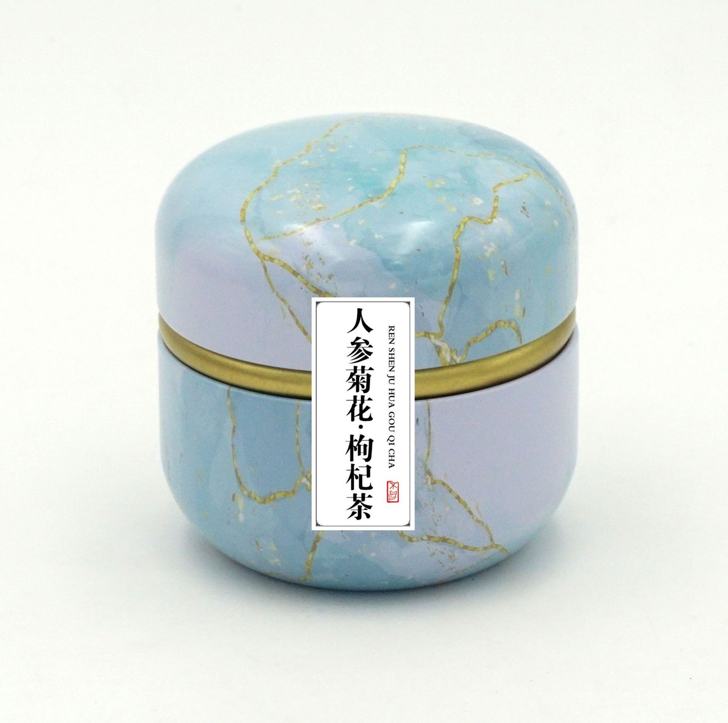 Cadeau parfumé à la pêche Osmanthus Oolong Thé parfumé en fer en boîte