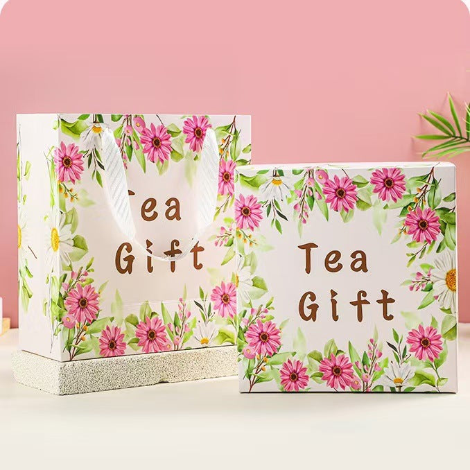 Cadeau parfumé à la pêche Osmanthus Oolong Thé parfumé en fer en boîte