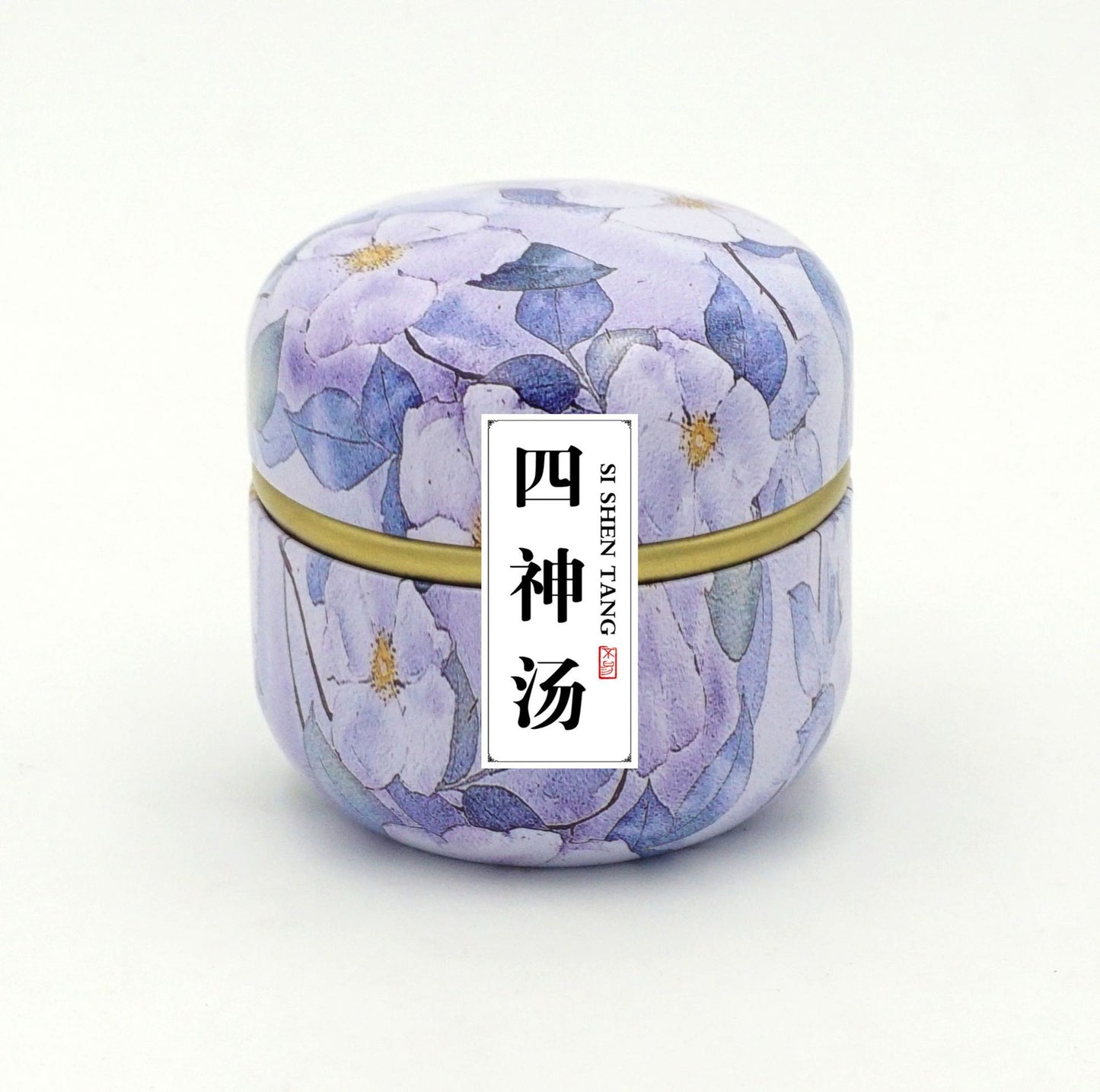 Cadeau parfumé à la pêche Osmanthus Oolong Thé parfumé en fer en boîte