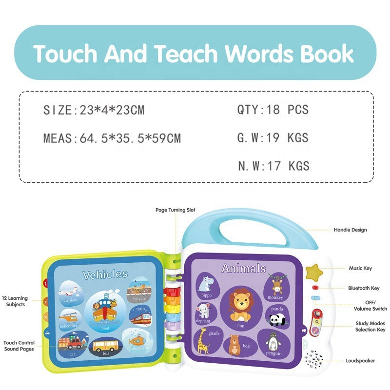 Machine d’apprentissage intelligent de livres pour enfants