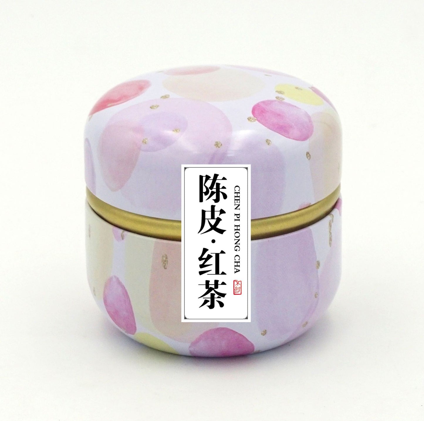 Cadeau parfumé à la pêche Osmanthus Oolong Thé parfumé en fer en boîte