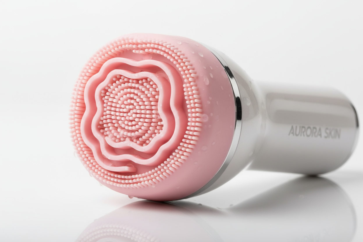 Gros plan de la brosse