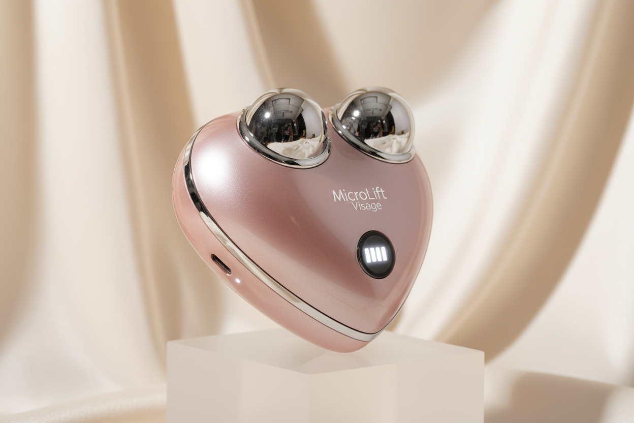 MicroLift Visage - Rose rechargeable