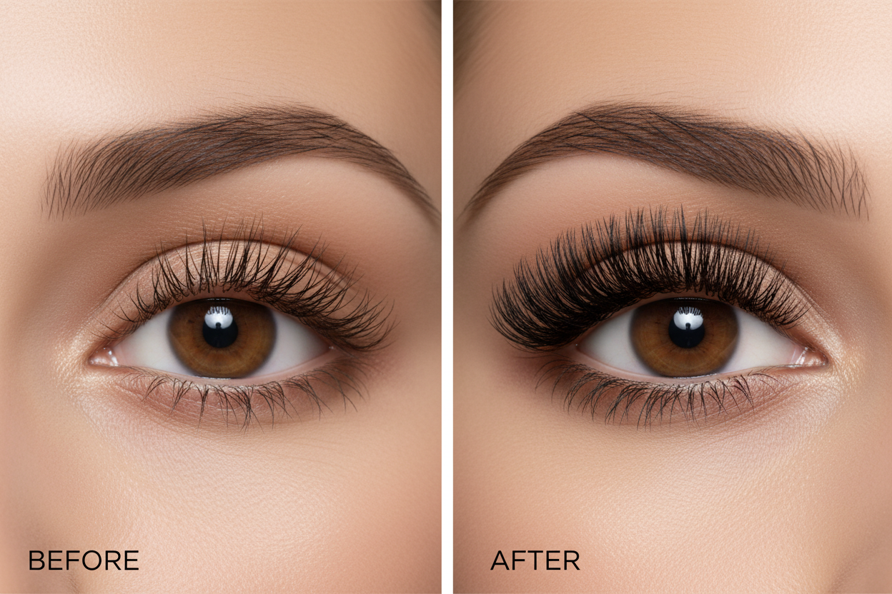 Transformation des cils